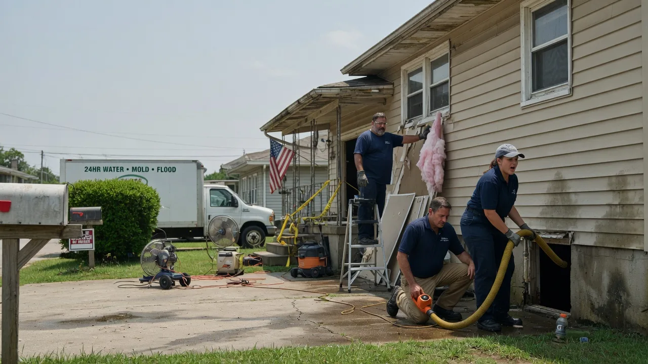 Water Damage Repair in New Boston, TX near me